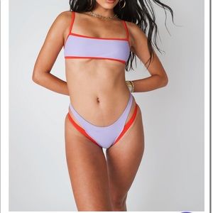 Adam Selman Sandbar Bikini Top NWT